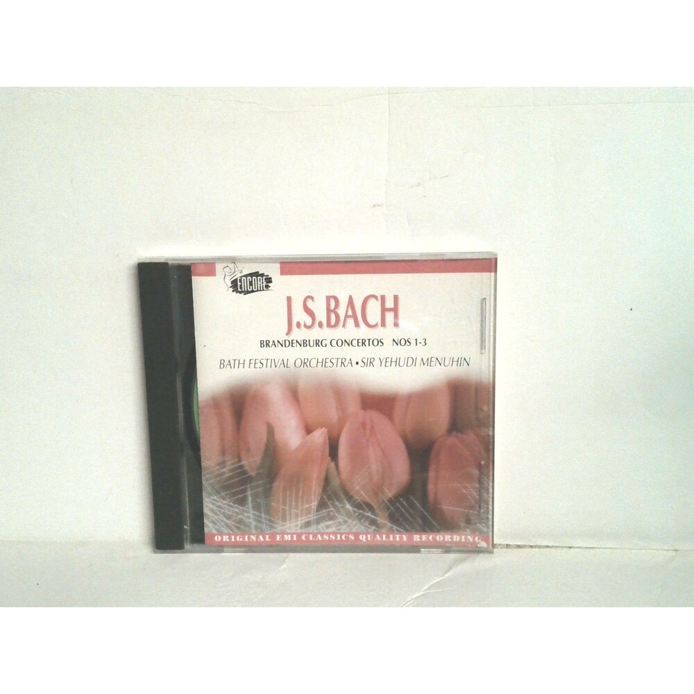 J.S. Bach Brandenburg Concertos Nos 1-3 CD 1993 EMI HTF